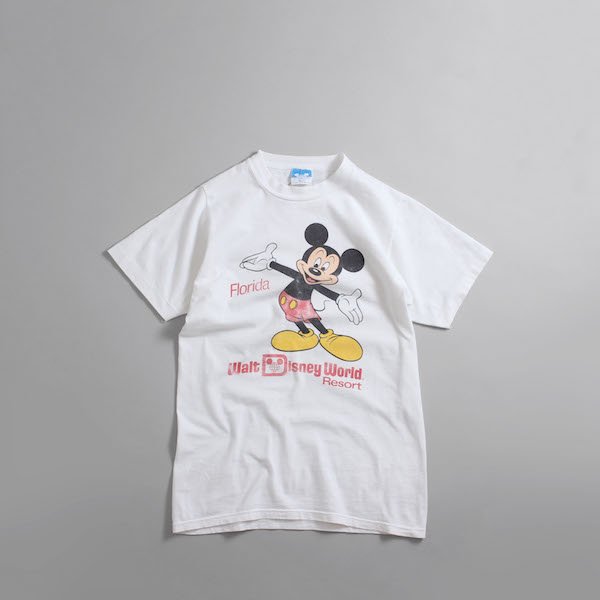 レディース] 80's ヴィンテージ ディズニーワールド ミッキーTシャツ