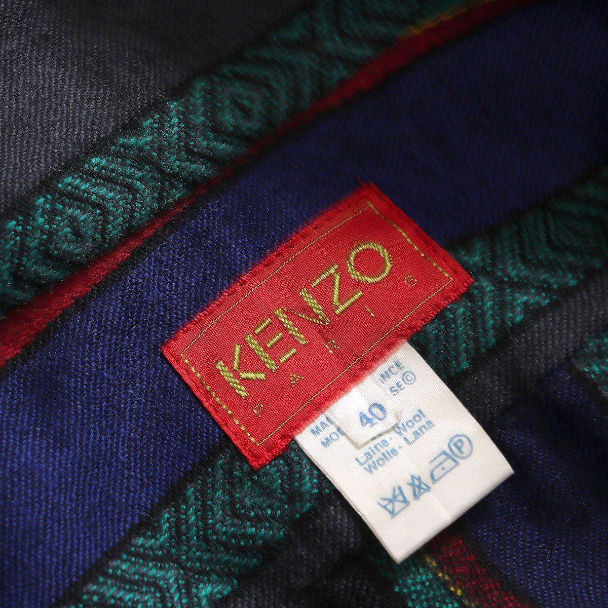 レディース] 80's ヴィンテージ KENZO マルチストライプワンピース