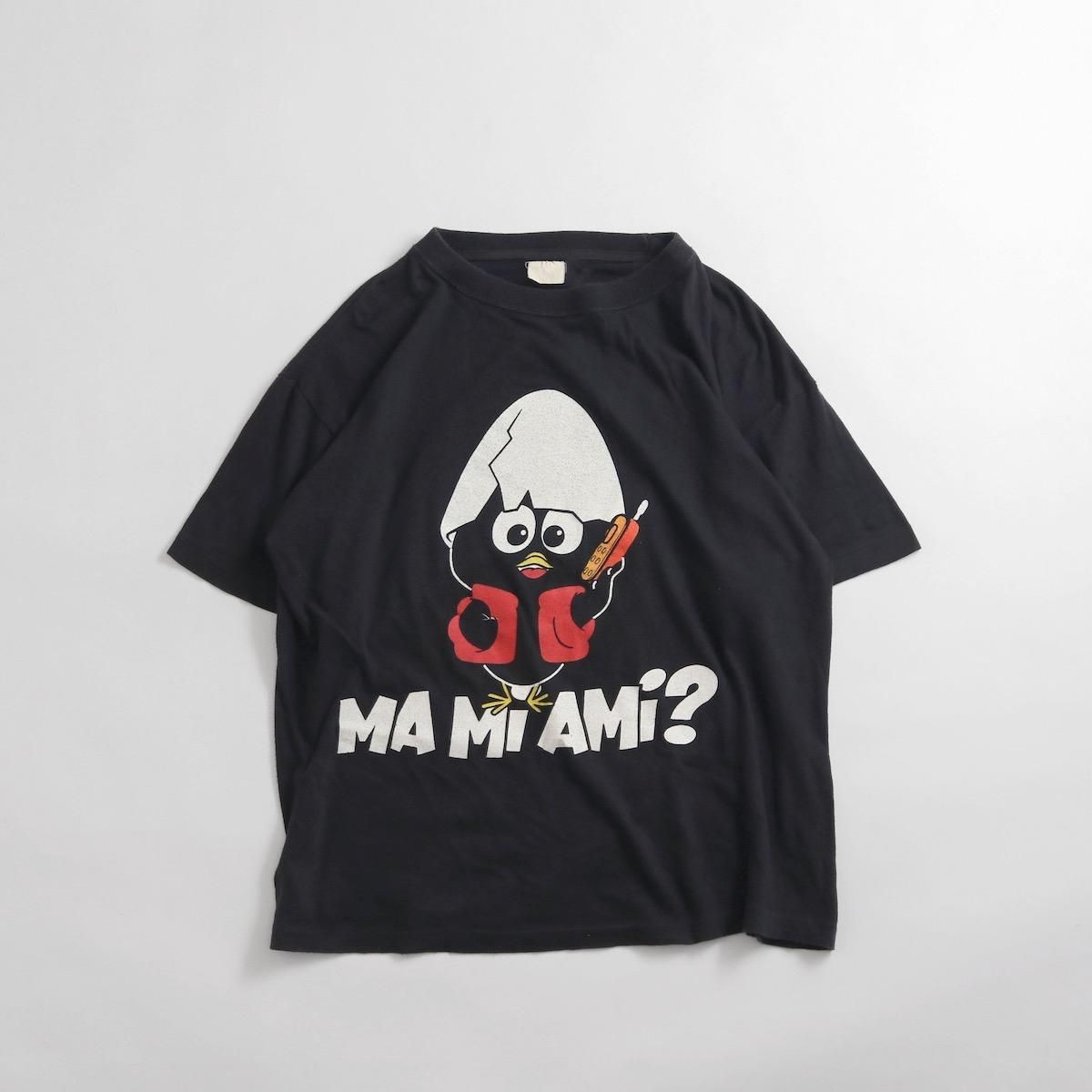 レディース] 1980's ヴィンテージ カリメロ Tシャツ ブラック