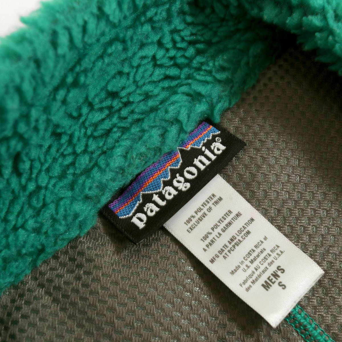 全ての patagonia クラシック レトロX グリーン USA ベストmadein