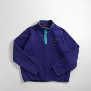 [ǥ] 1980s ơ ѥ˥ ե꡼ ʥåT ץ륪С ֥롼ѡץxɥ꡼ [Patagonia]