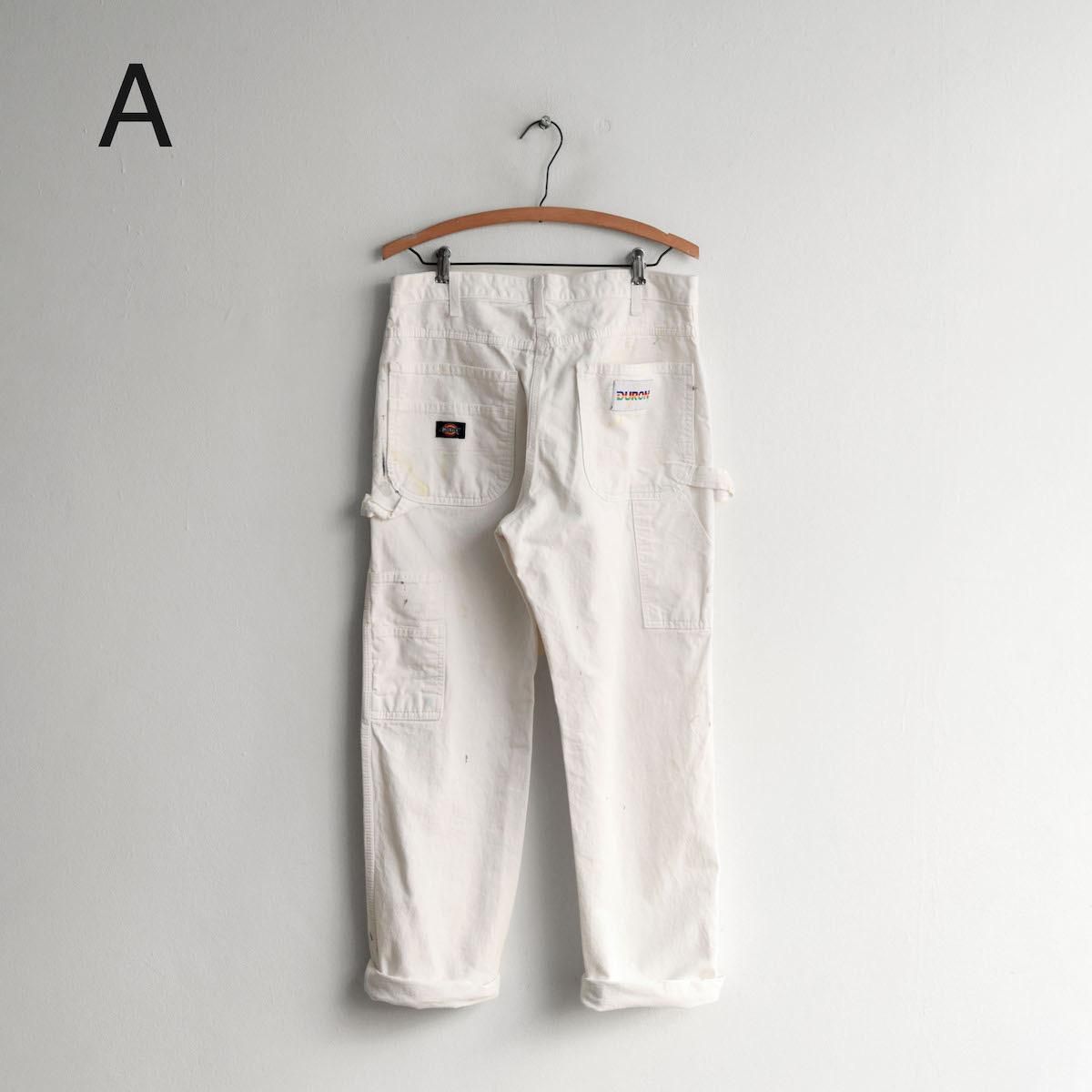 レディース] ユーズド ディッキーズ ペインターパンツ ホワイト w33