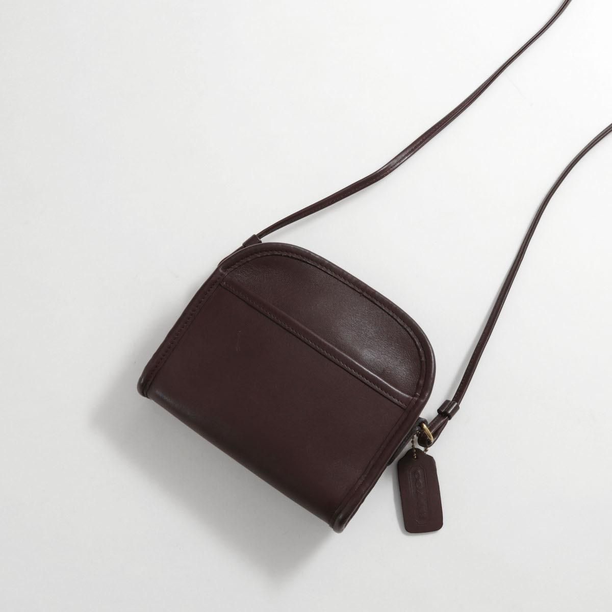 COACH コーチ オールドコーチ ミニショルダー ポーチ ブラウン