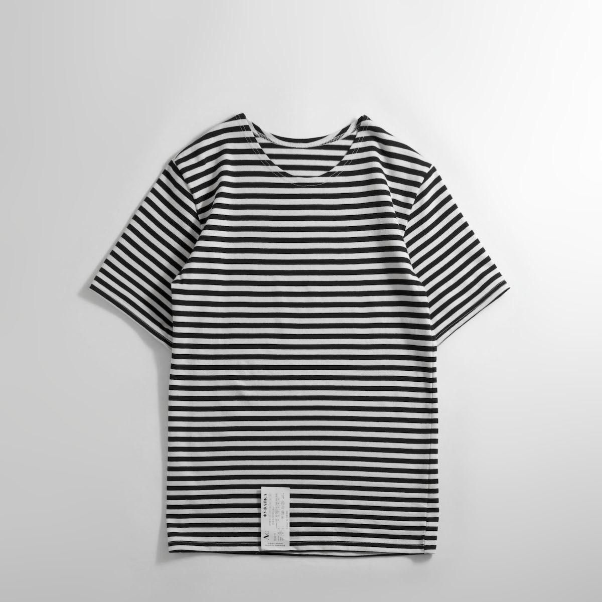 レディース デッドストック ロシア軍 ボーダーtシャツ ブラックxホワイト レディース デッドストック ロシア軍 ボーダーtシャツ ブラックxホワイト