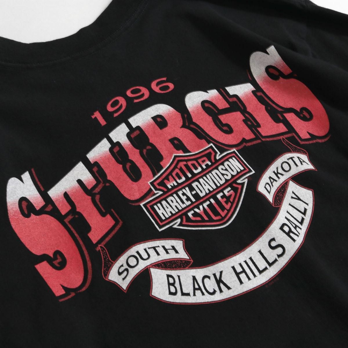 レディース 1990s Usa製 オーバーサイズ ハーレーダビッドソン プリントtシャツ バイク 両面 バックロゴ ブラック Harley Davidson 4160 16 レディース 1990s Usa製 オーバーサイズ ハーレーダビッドソン プリントtシャツ バイク 両面 バックロゴ ブラック Harley Davidson 4160 16
