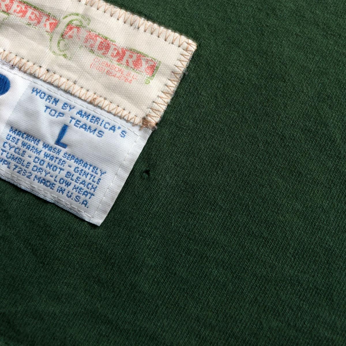 レディース] 1990s USA製 ラッセル カレッジ フットボールTシャツ