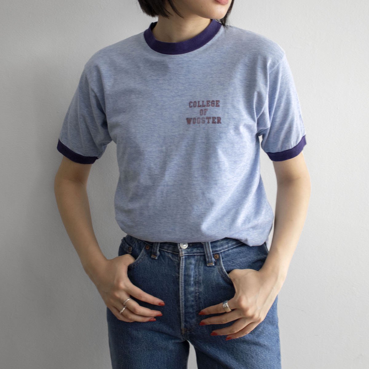 ツやベルボ Needles リンガーTシャツの通販 by N SHOP｜ニードルスなら 