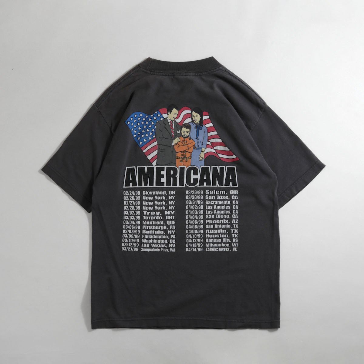 レディース] 1990s USA製 オフスプリング アメリカーナ バンドTシャツ