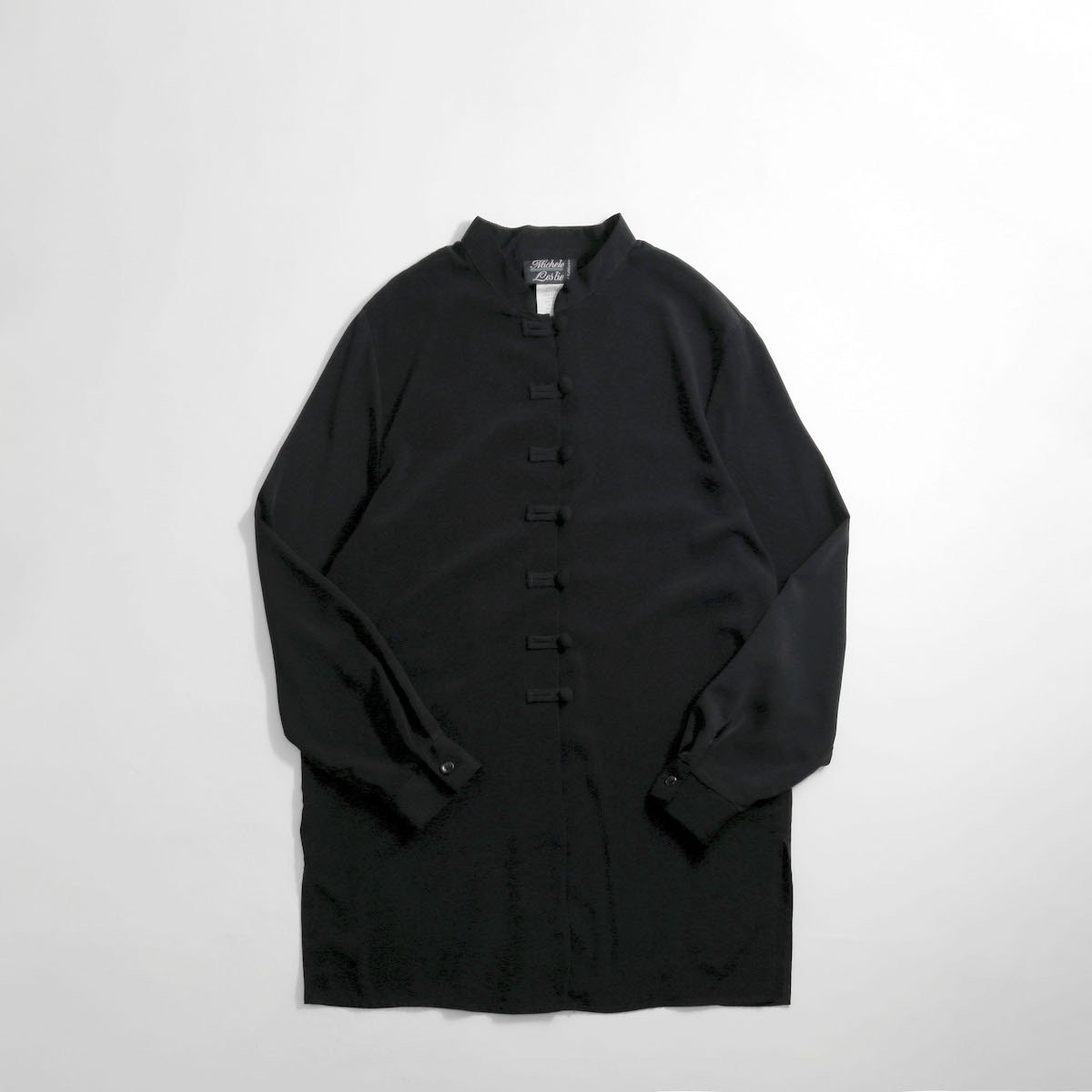 [レディース] 1990s ~ チャイナシャツ ブラック