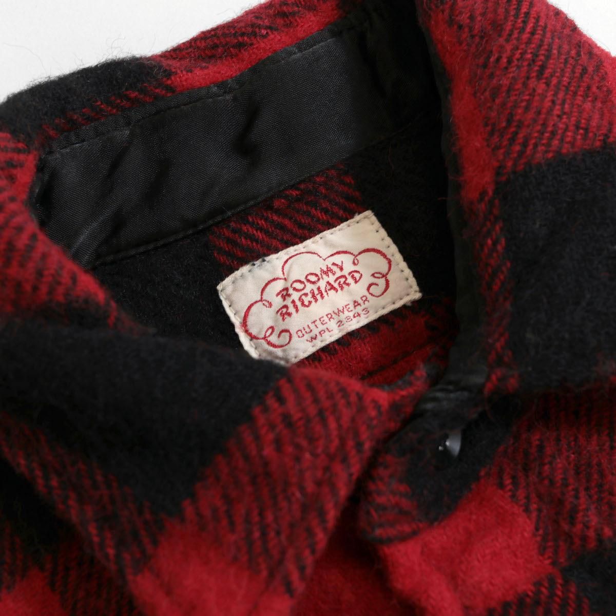 レディース]1960s ヴィンテージ オーバーサイズ バッファローチェック