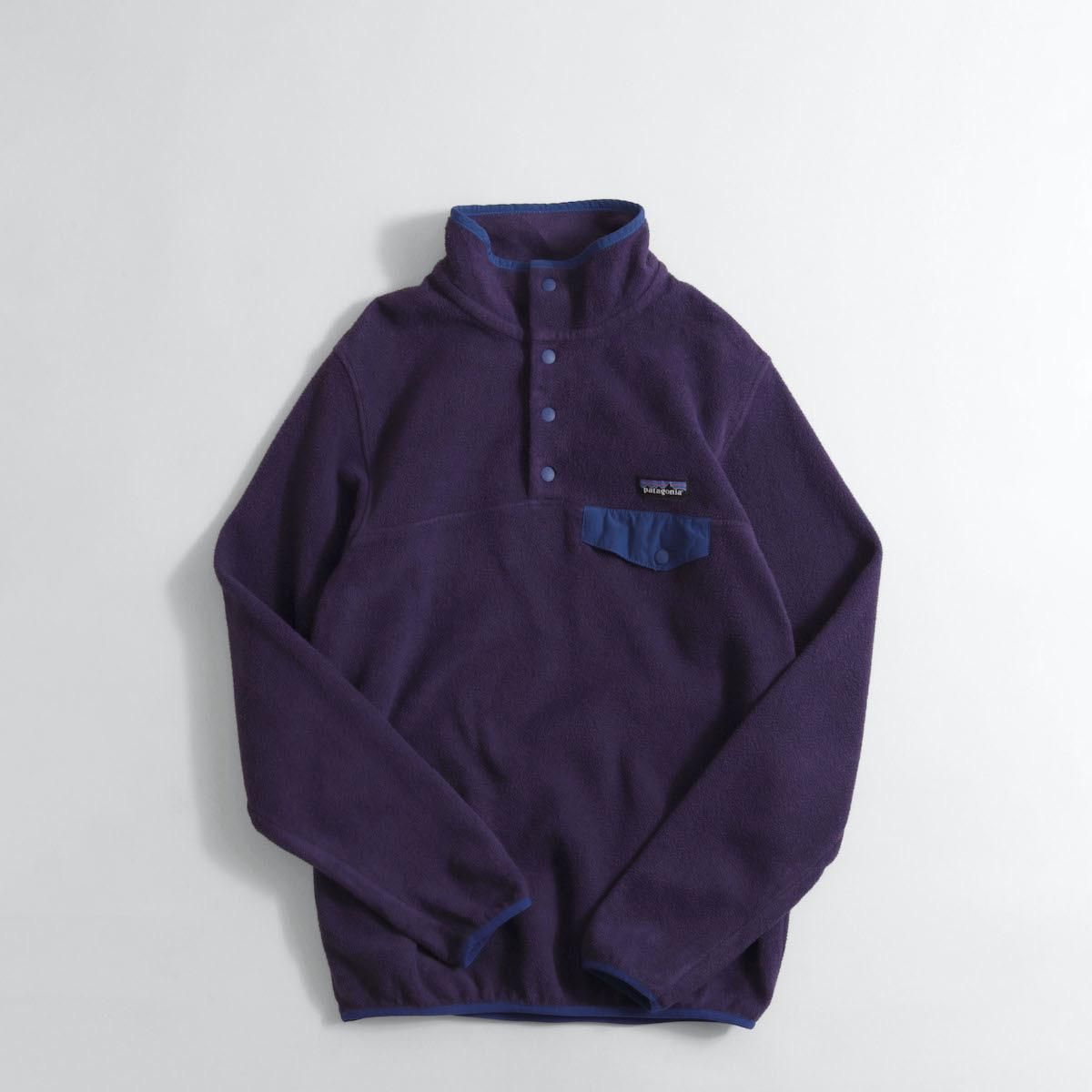 レディース] 1990s USA製 パタゴニア フリース スナップT プル