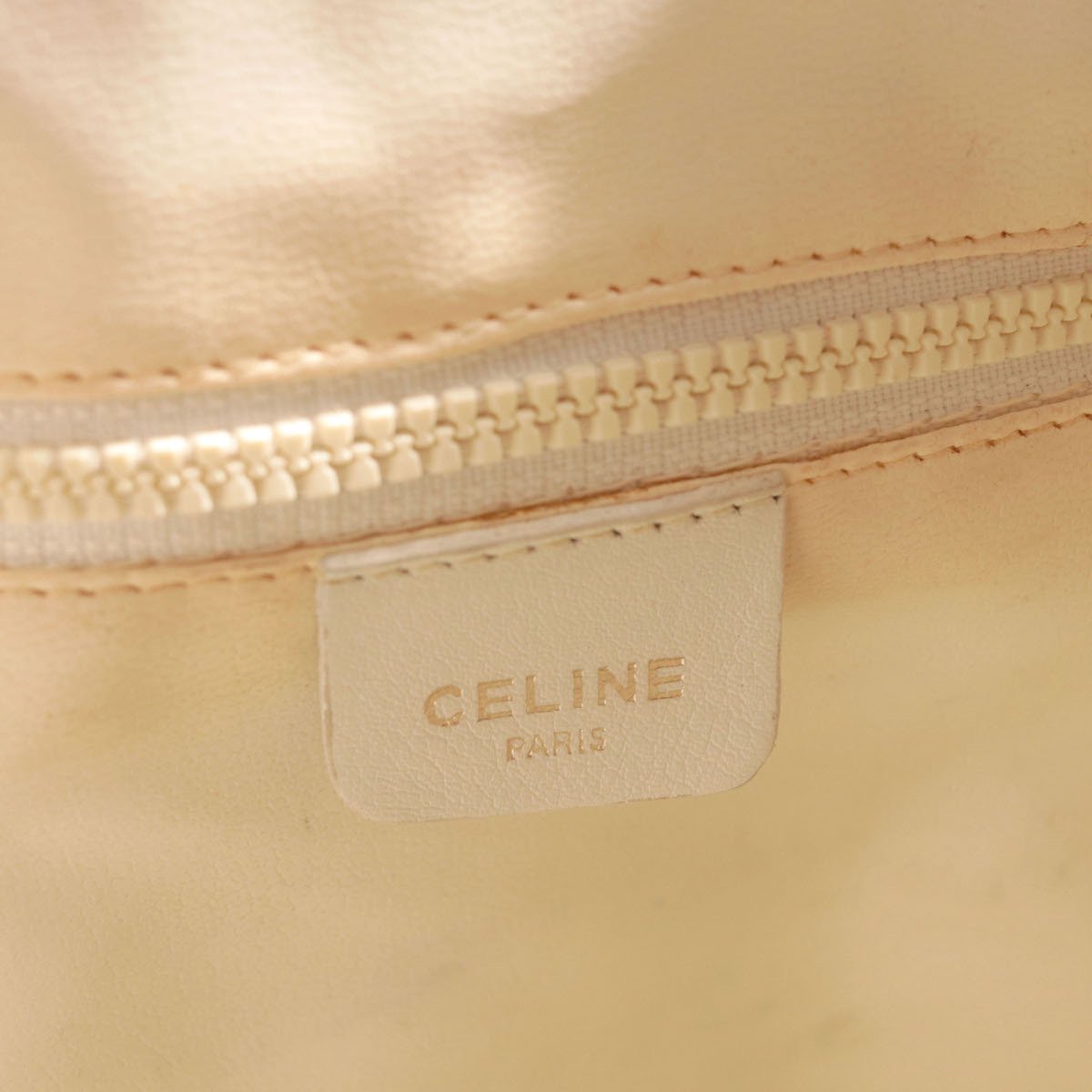 美品 CELINE セリーヌ バイカラー ブラゾン 巾着 ショルダーバッグ ショルダーバッグ 出荷できます