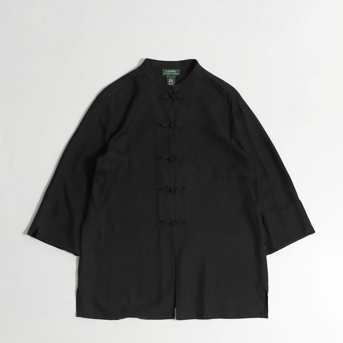 【美品】Ralph Laurenラルフローレン チャイナドレス調ジャケットM 美品】Ralph Laurenラルフローレン チャイナドレス調ジャケットM
