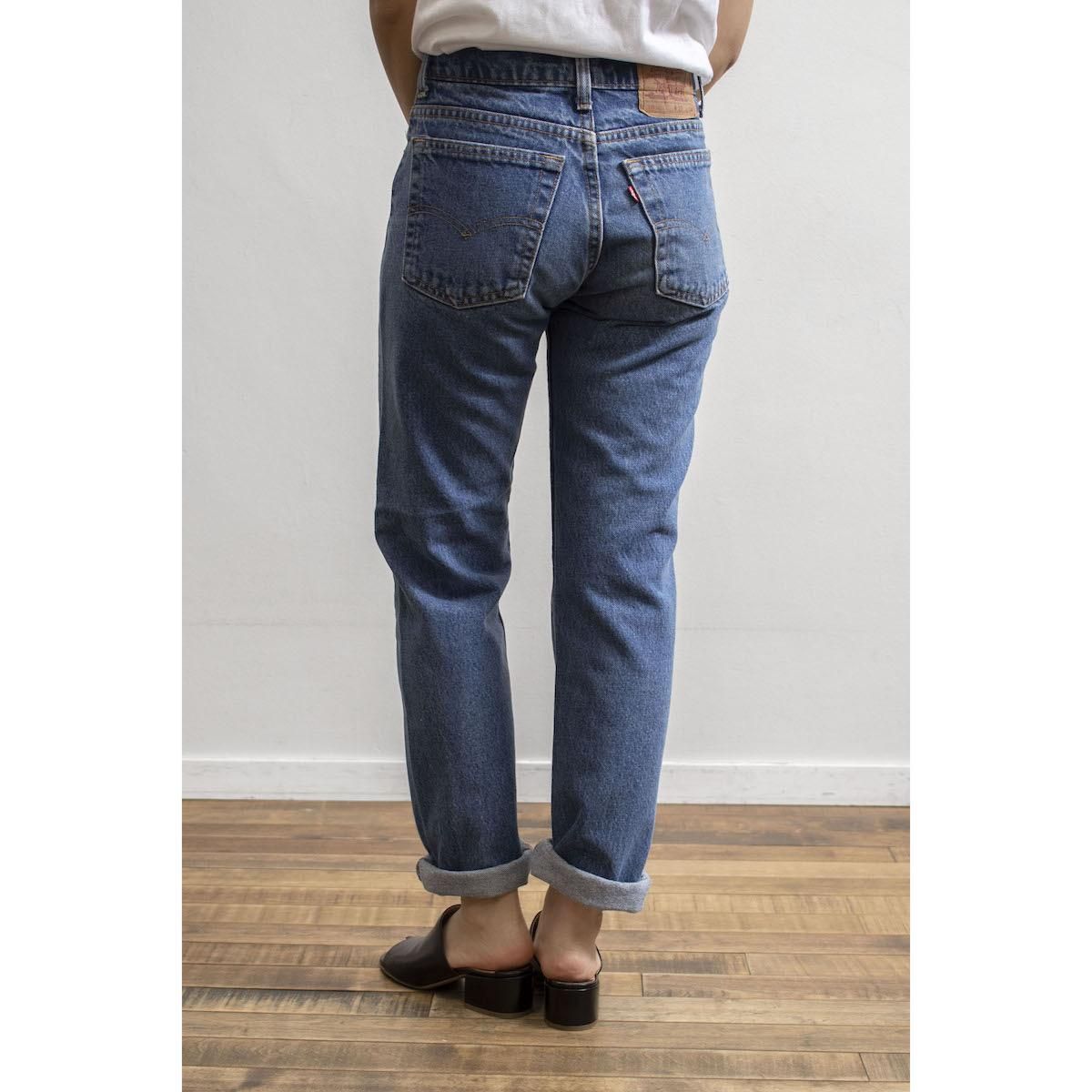 レディース] 1990s USA製 リーバイス 505 デニムパンツ w27 [Levi's 