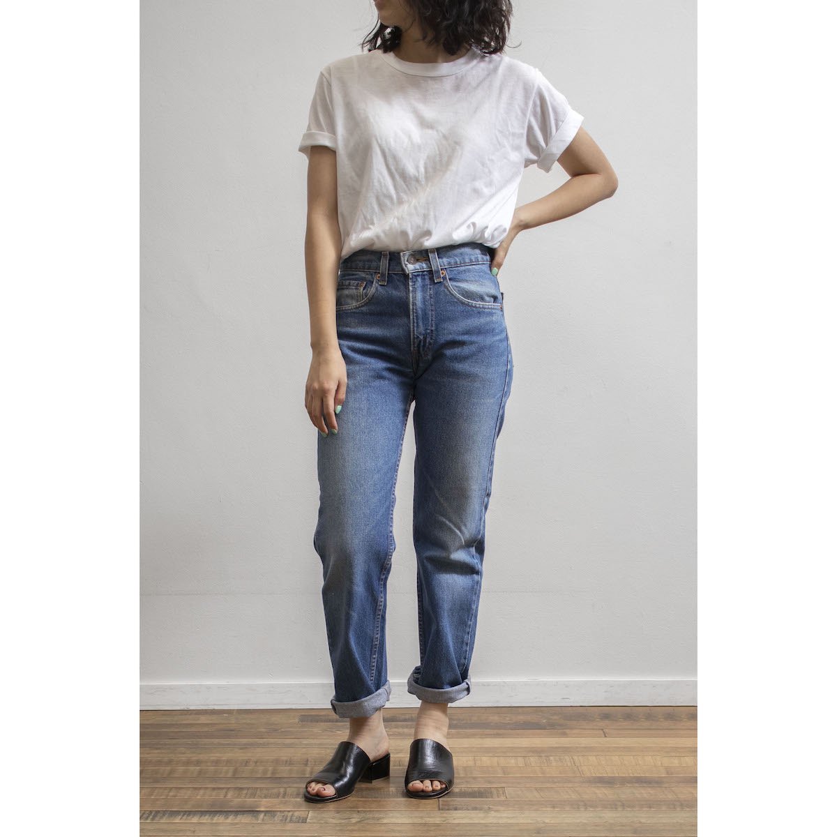 レディース] 1990s USA製 リーバイス 505 デニムパンツ w27 [Levi's