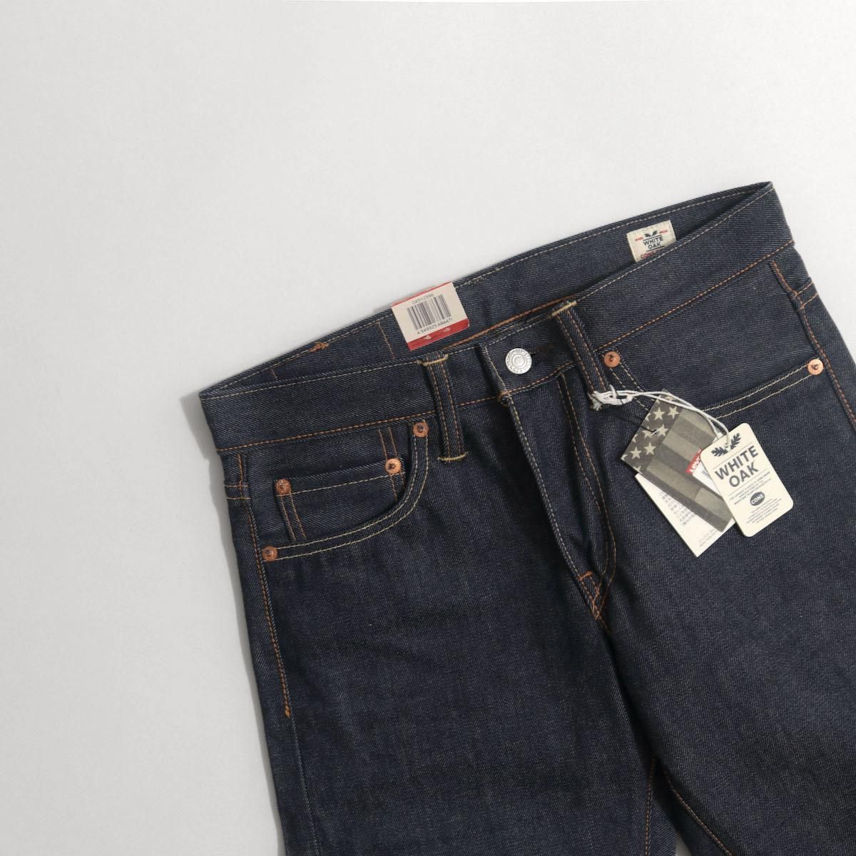 レディース] NEW USA製 リーバイス 511 スリム デニムパンツ 赤