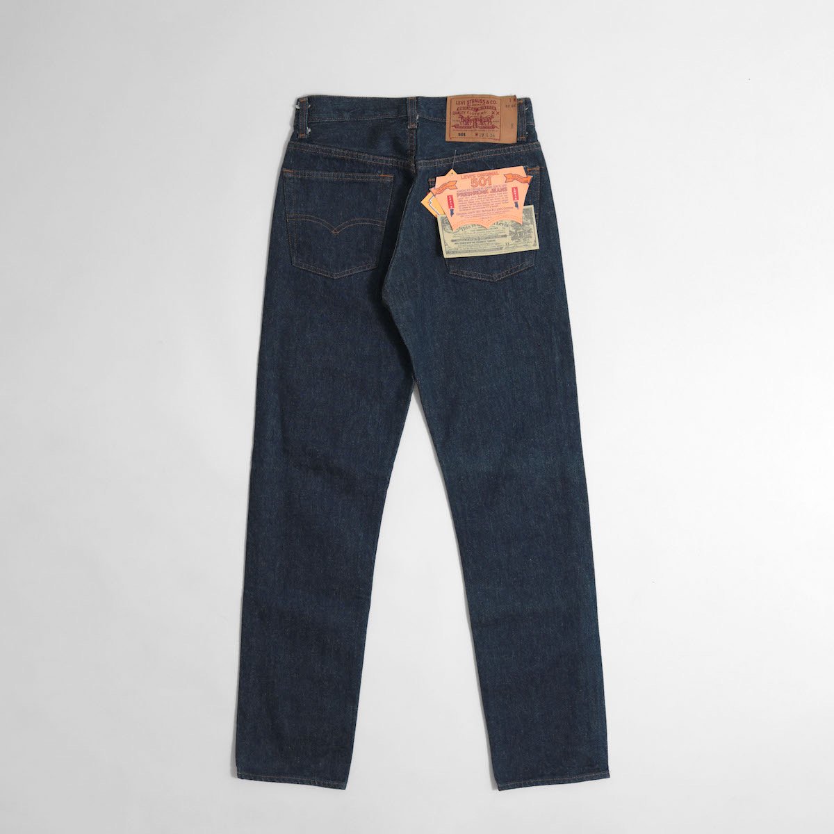 [レディース] 1990s デッドストック USA製 リーバイス 501 デニムパンツ ワンウォッシュ [Levi’s] 9260-5-W28&W29