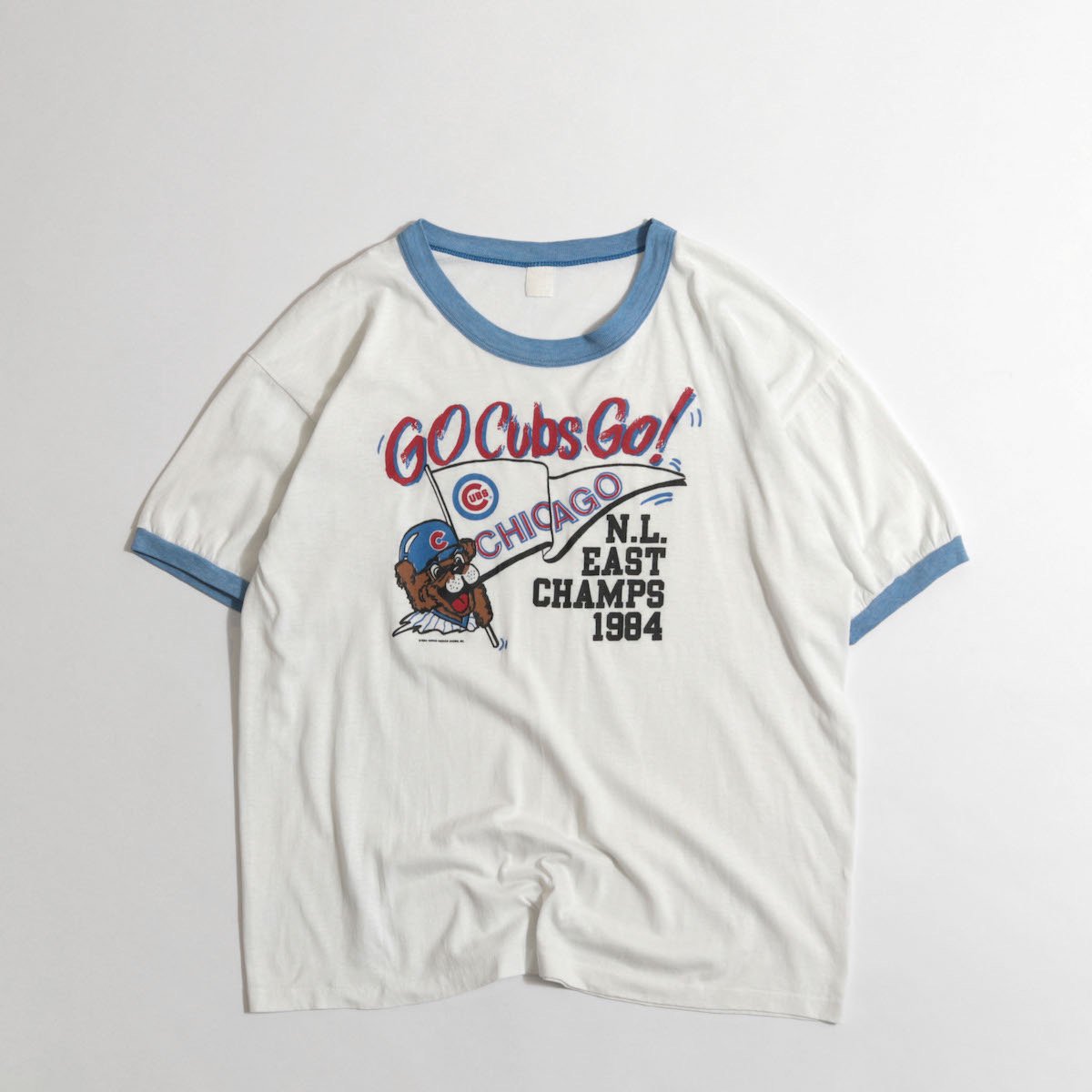 レディース] 1980s ヴィンテージ MLB シカゴ・カブス プリントTシャツ ...