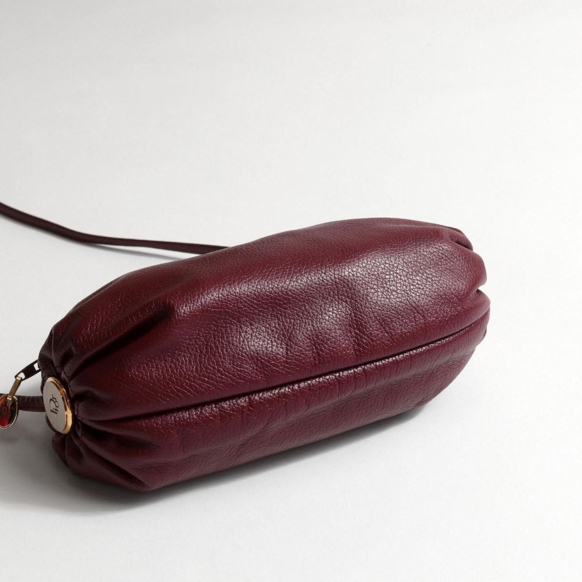 Christian Dior ショルダーバッグ バーガンディ レディース] ヴィンテージ クリスチャンディオール ミニ