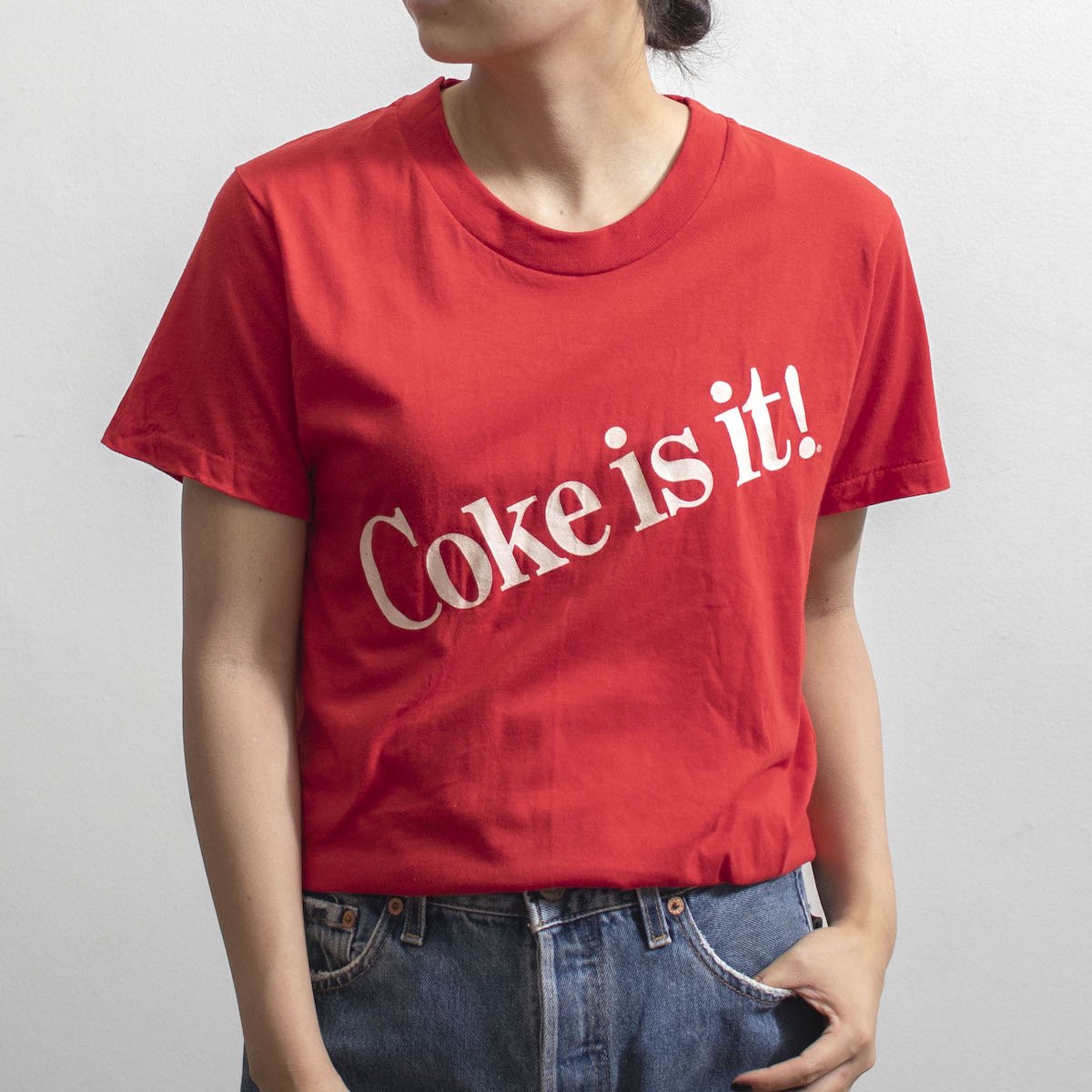 心と体の健康 Tシャツ ヴィンテージ コカコーラ 赤 | www