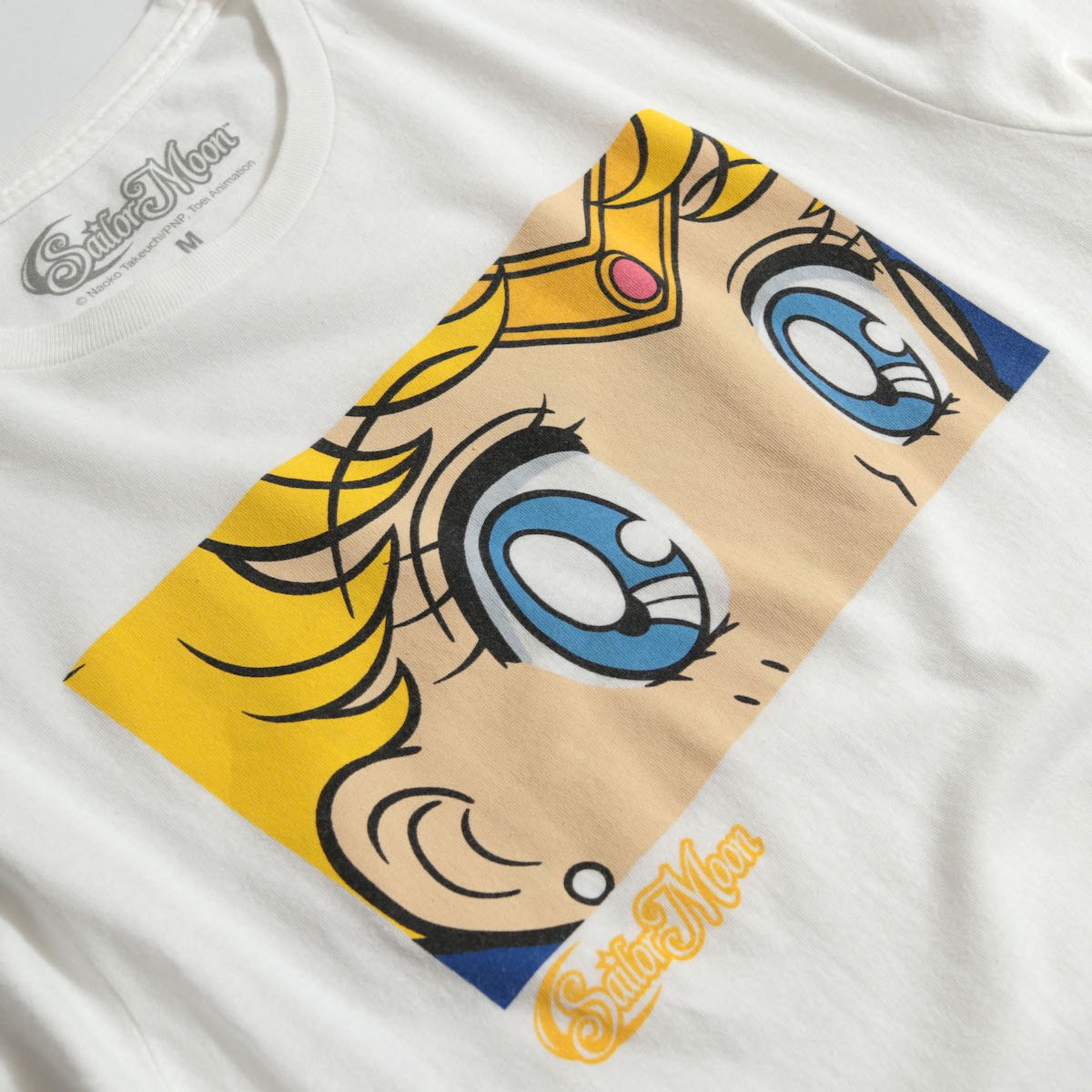 レディース] ユーズド セーラームーン プリントTシャツ うさぎ ホワイト 5180-19