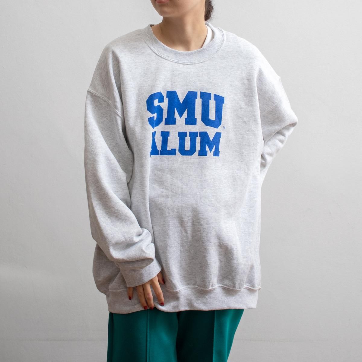 レディース ユーズド ビッグサイズ Smu Alum カレッジプリントスウェット グレー 21 5 レディース ユーズド ビッグサイズ Smu Alum カレッジプリントスウェット グレー 21 5