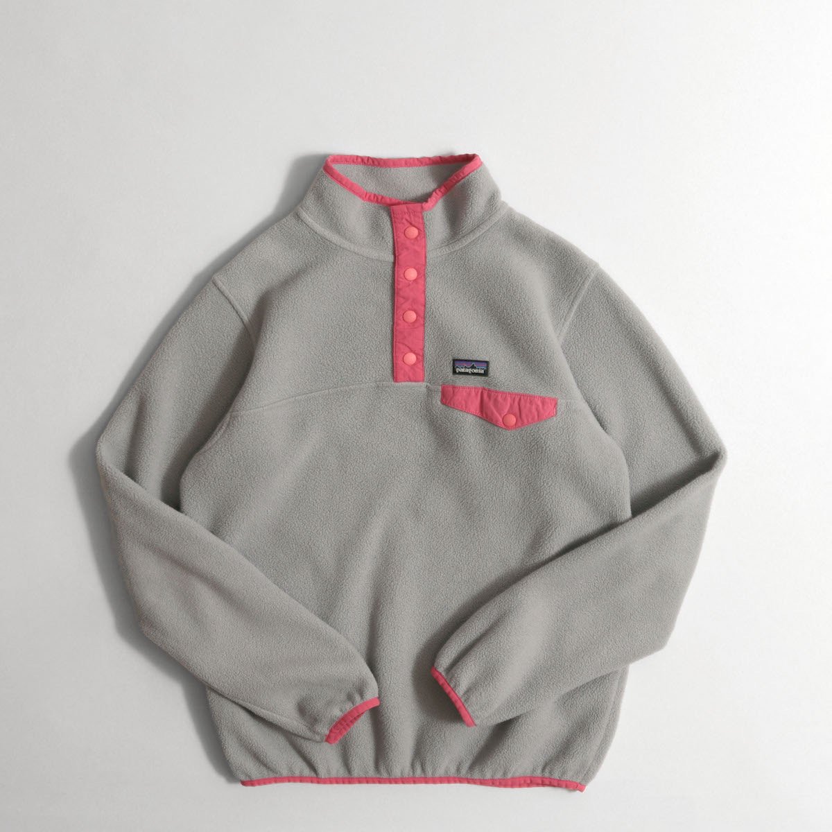 レディース] パタゴニア フリース スナップT プルオーバー ライトグレー [Patagonia] 1301-16