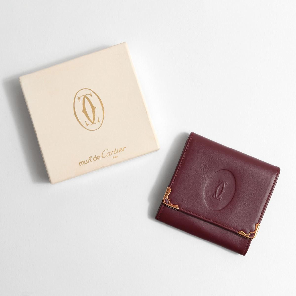 CARTIER / カルティエ 怠け マストライン コイン ケース