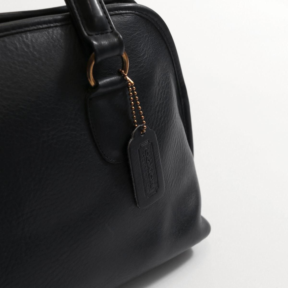 極希少❗️美品　OLDCOACH ハンドバッグ　ネイビー　9958 アメリカ製 極希少❗️美品 OLDCOACH ハンドバッグ ネイビー 9958 アメリカ