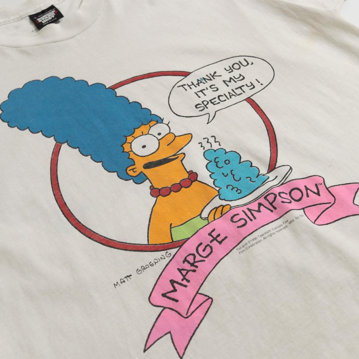 入手困難】ザ・シンプソンズ センターロゴプリント Tシャツ #us
