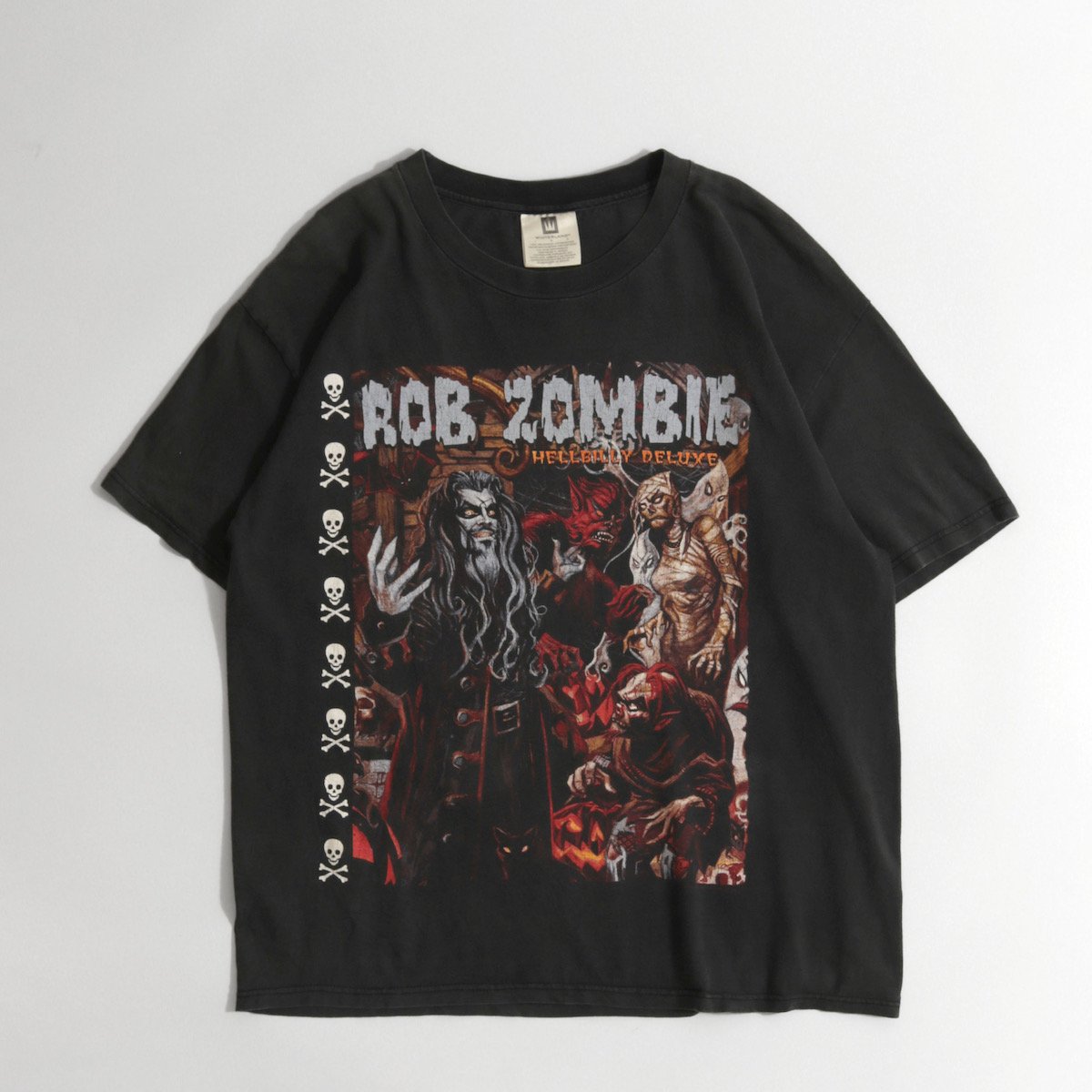 レディース] 1990s ヴィンテージ ROB ZOMBIE バンド プリントTシャツ ブラック 3040-17