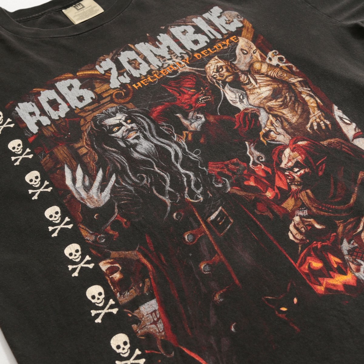 レディース] 1990s ヴィンテージ ROB ZOMBIE バンド プリントTシャツ ブラック 3040-17