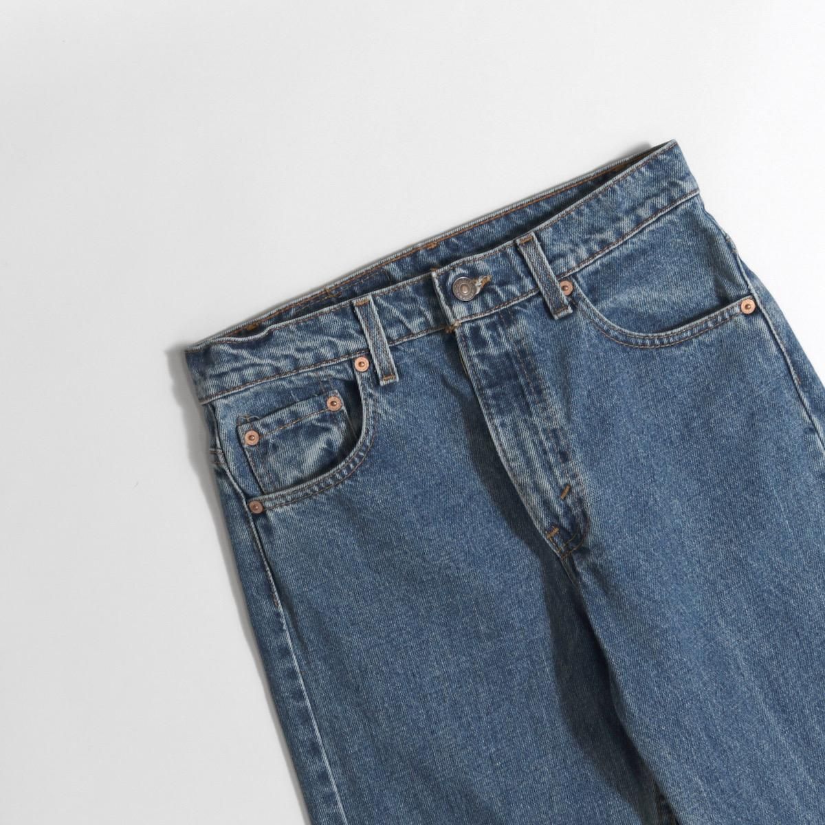 レディース] ~1990s USA製 リーバイス 505 デニムパンツ 切りっ