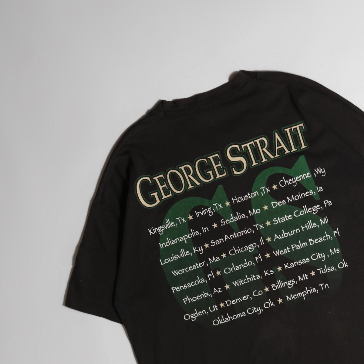 vintage TULTEX 90s ジョージ・ストレイト ツアーTシャツ vintage TULTEX 90s ジョージ・ストレイト ツアーTシャツ