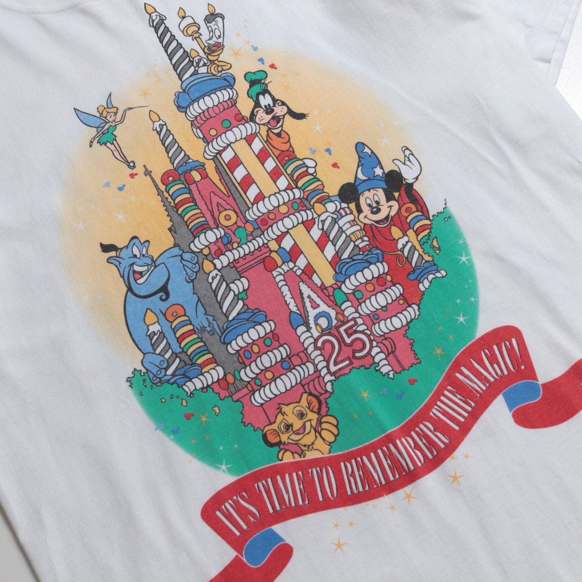 レディース] 1990s ヴィンテージ ディズニーワールド 25周年 Tシャツ