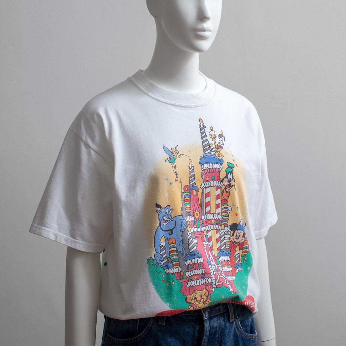 レディース] 1990s ヴィンテージ ディズニーワールド 25周年 T