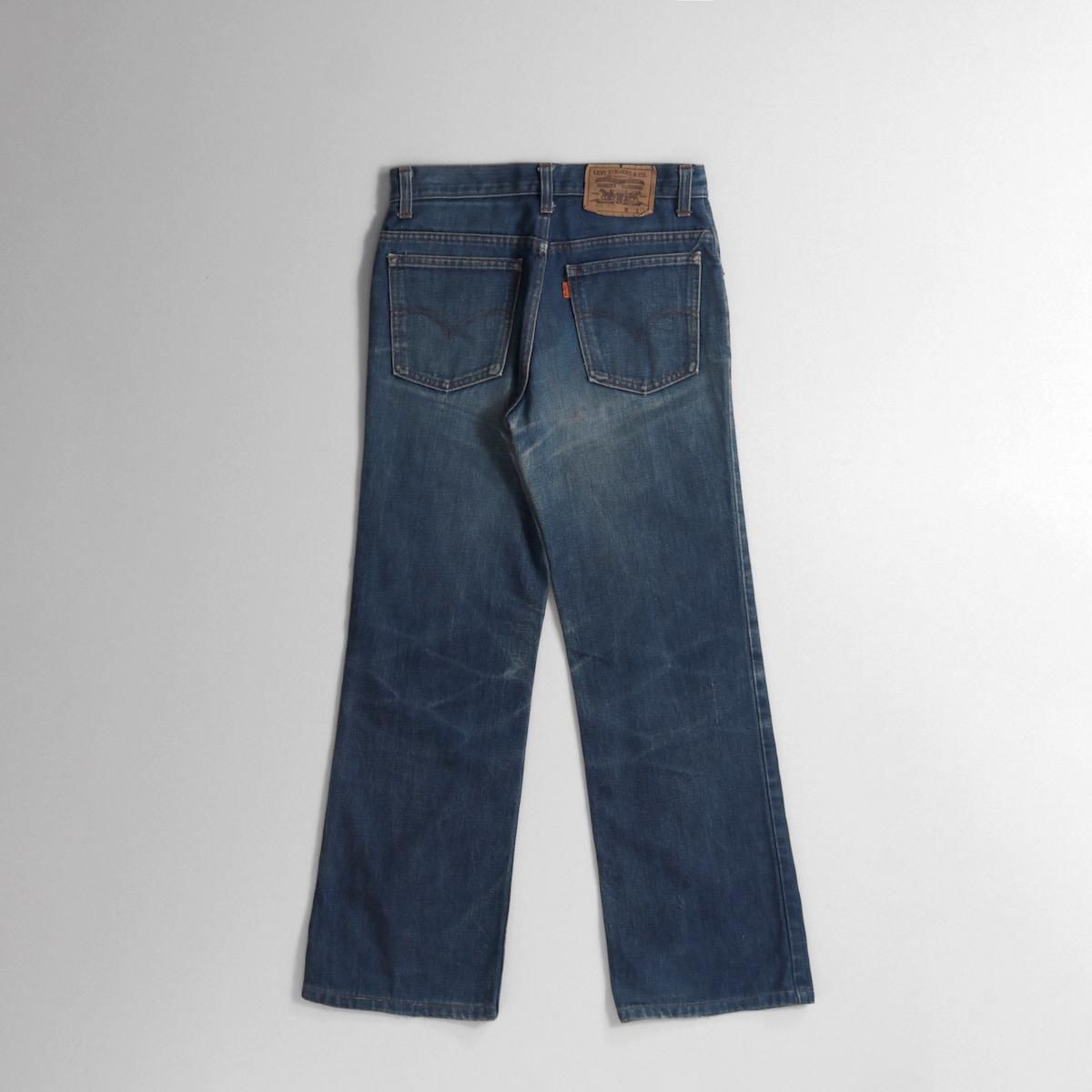 【美品】W&LT Jeans オレンジ　ヴィンテージ USED】90'S W&LT DENIM TROUSERS | KONBINI