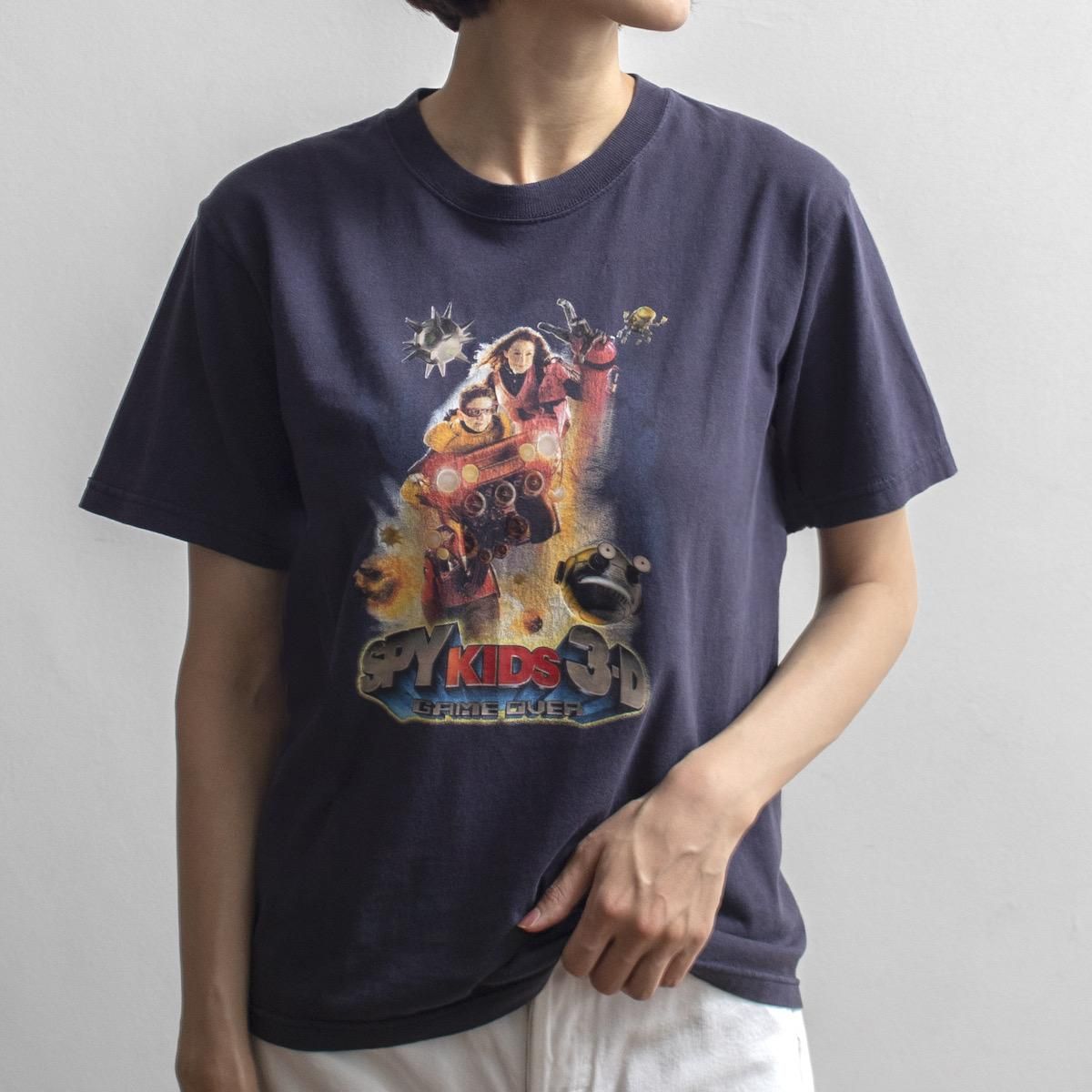 レディース] ユーズド スパイキッズ 3D 映画 プリントTシャツ