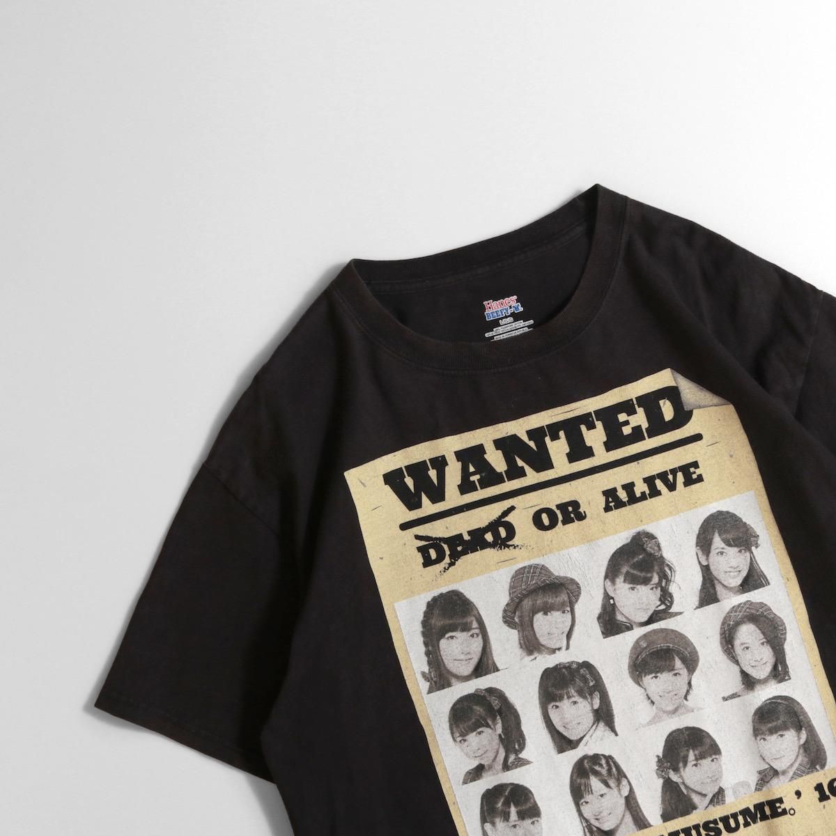 レディース] 2016年 モーニング娘。 ツアーTシャツ ブラック