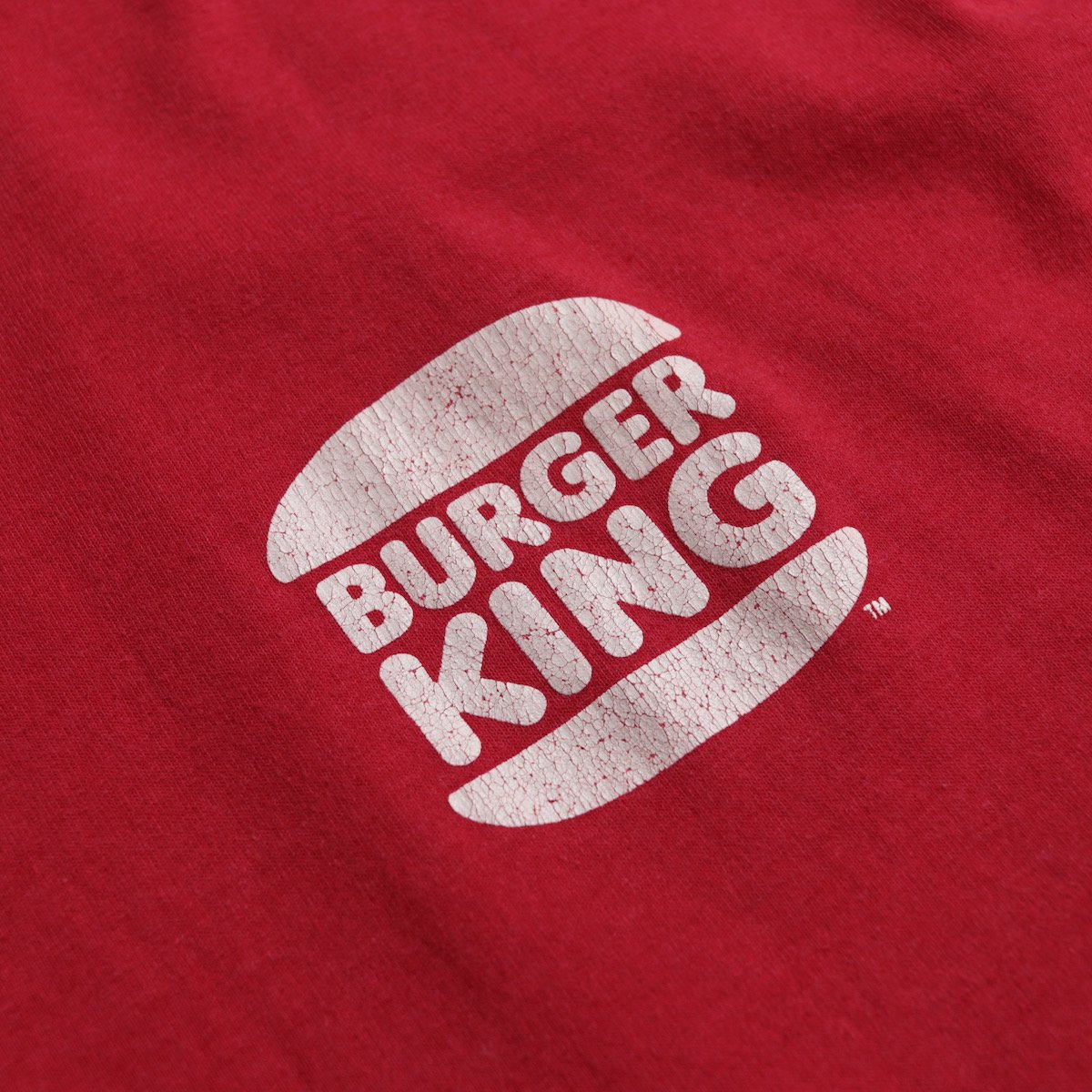 レディース] 1980s~ ヴィンテージ USA製 バーガーキング ロゴ Tシャツ