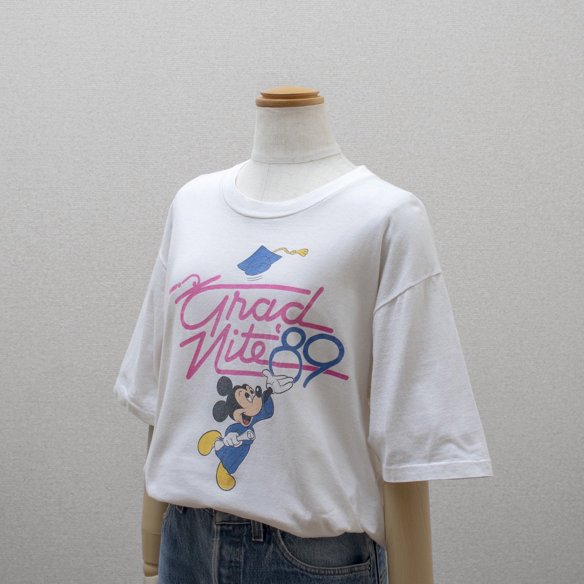 レディース] 1980s ヴィンテージ USA製 ミッキー Grad Nite Tシャツ 