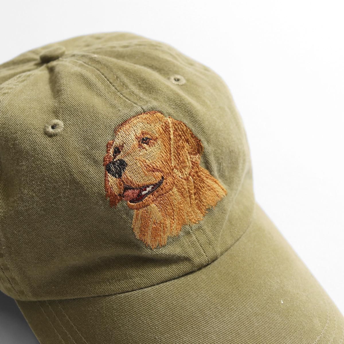 ペットの写真を使用したカスタム刺繍ペット帽子パーソナライズ