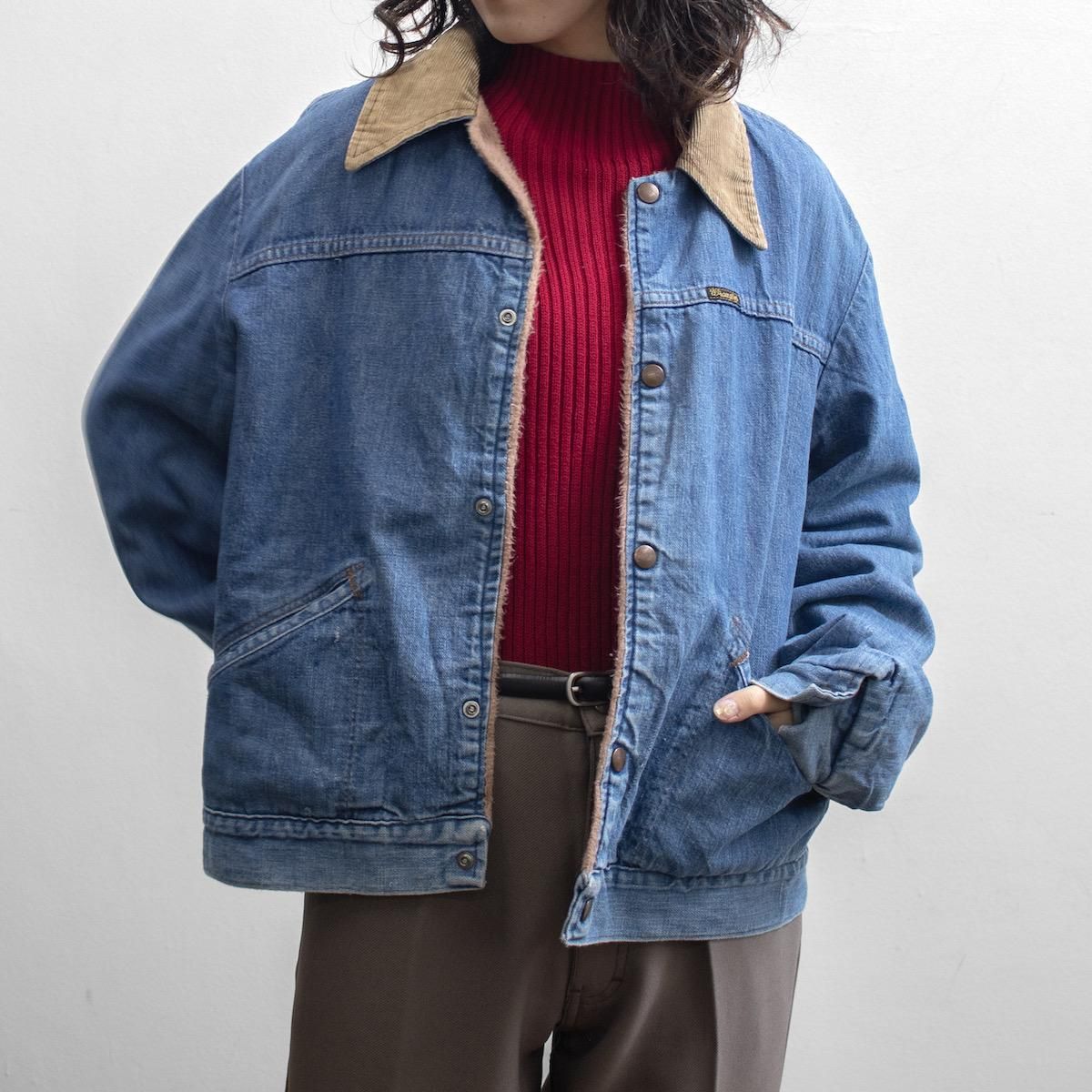 レディース] 1970s ヴィンテージ USA製 ラングラー デニムボア 