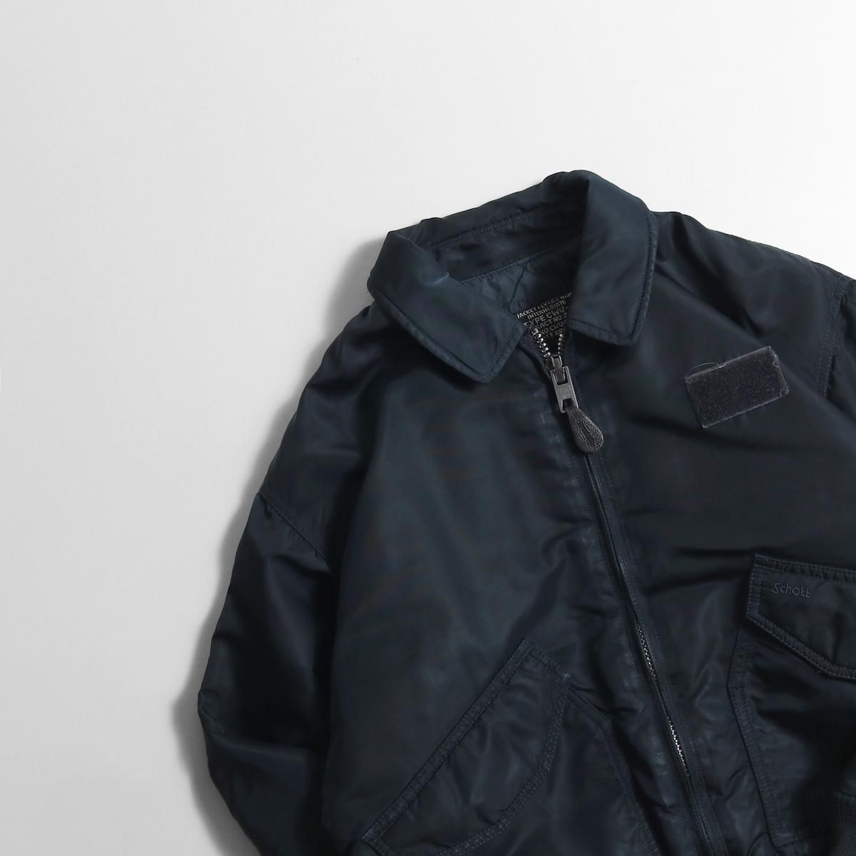 90年代 Schott ショット CWU-R フライトジャケット Schott ショット CWU-R ミリタリー フライトジャケット L 古着