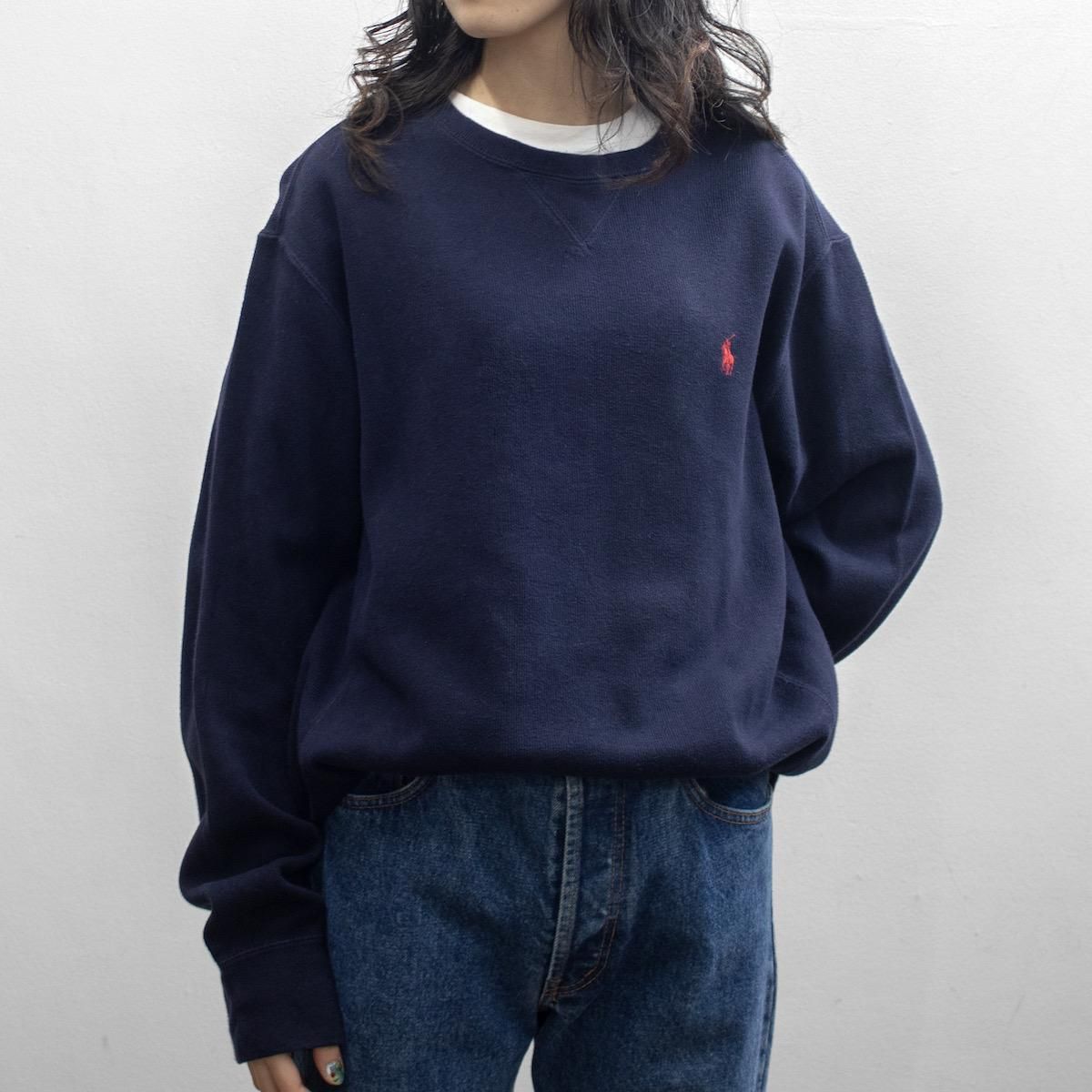 レディース] ラルフローレン コットンニット ネイビー [Ralph Lauren]