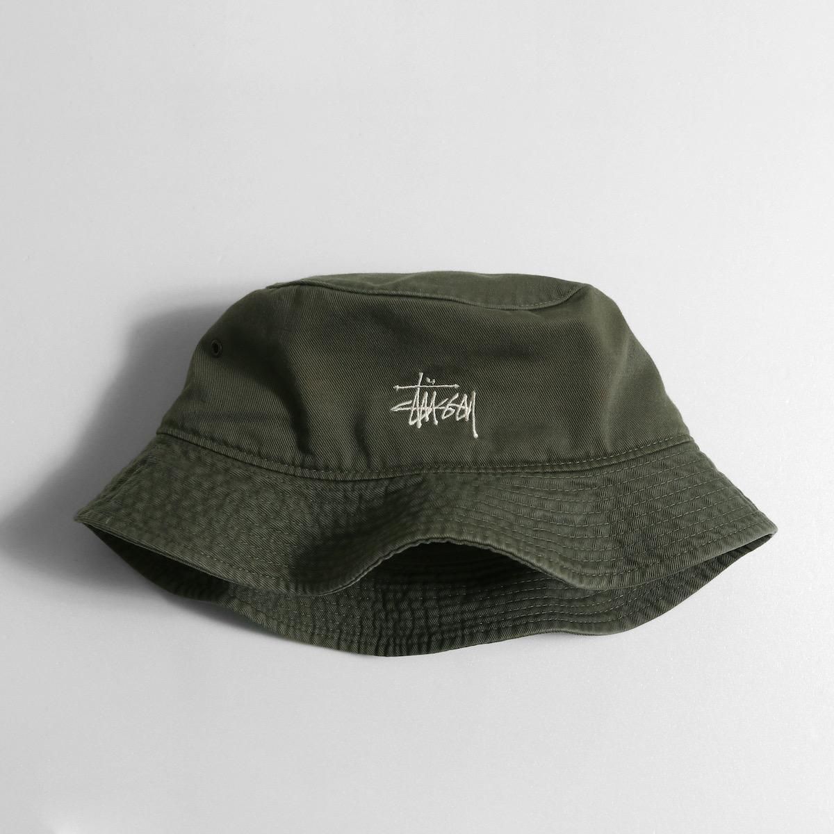 バケットハット Stussy ステューシー 90年代ヴィンテージ 黒 希少 - 帽子