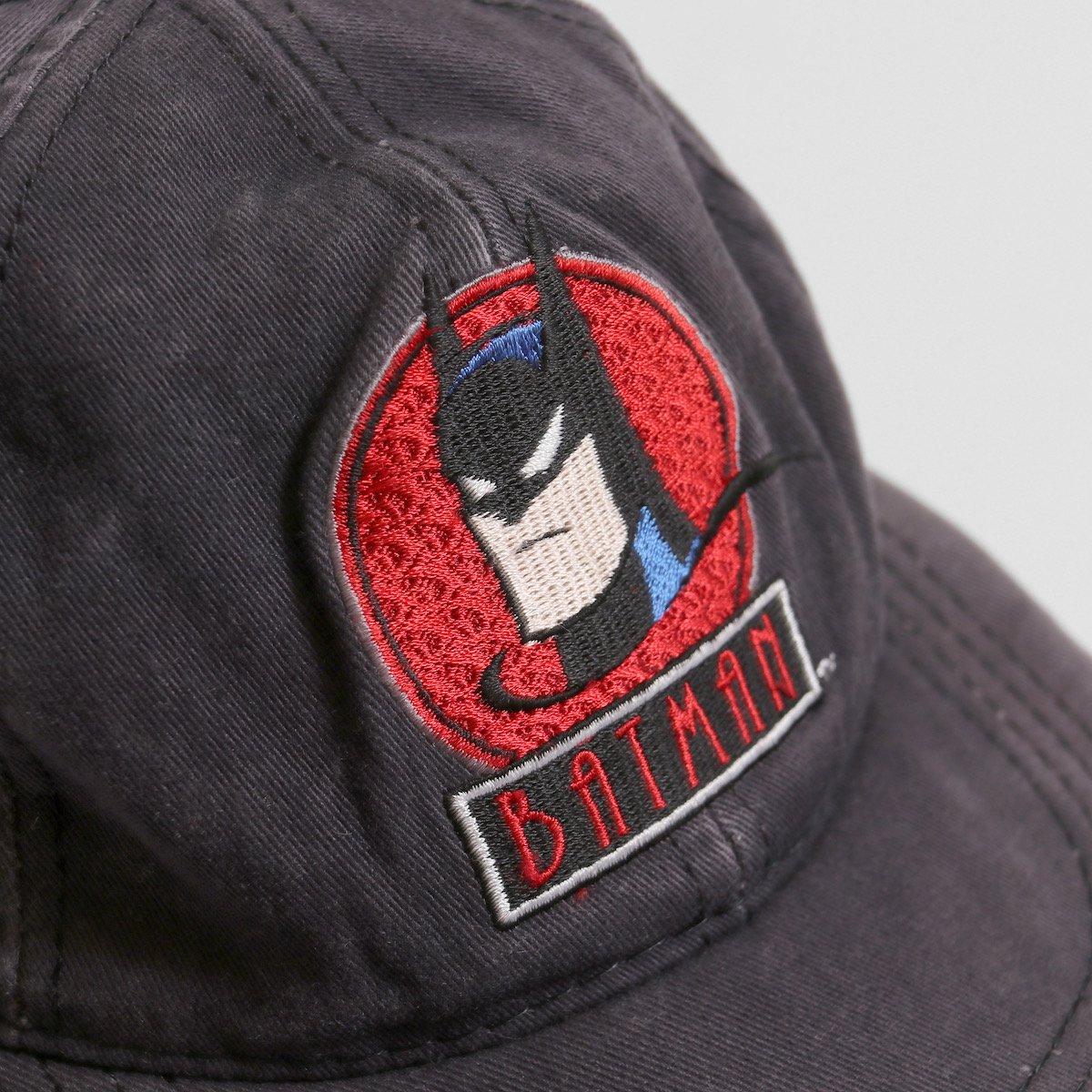 [レディース] 1990s ヴィンテージ USA製 バットマン 刺繍 キャップ DCコミックス [BATMAN]