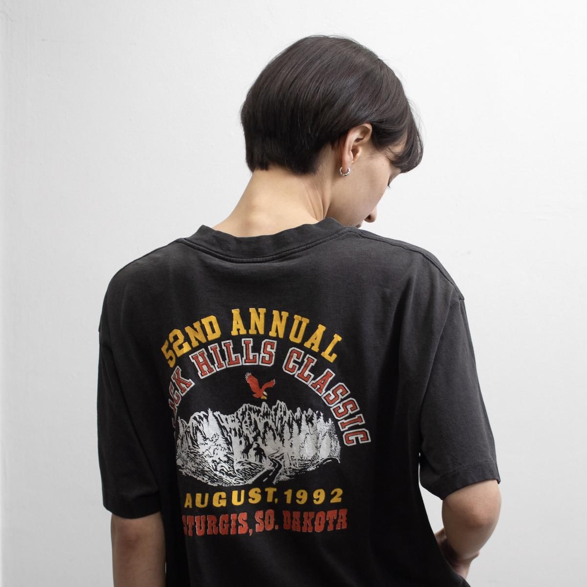 レディース] 1990s ヴィンテージ USA製 STURGIS バイク プリント