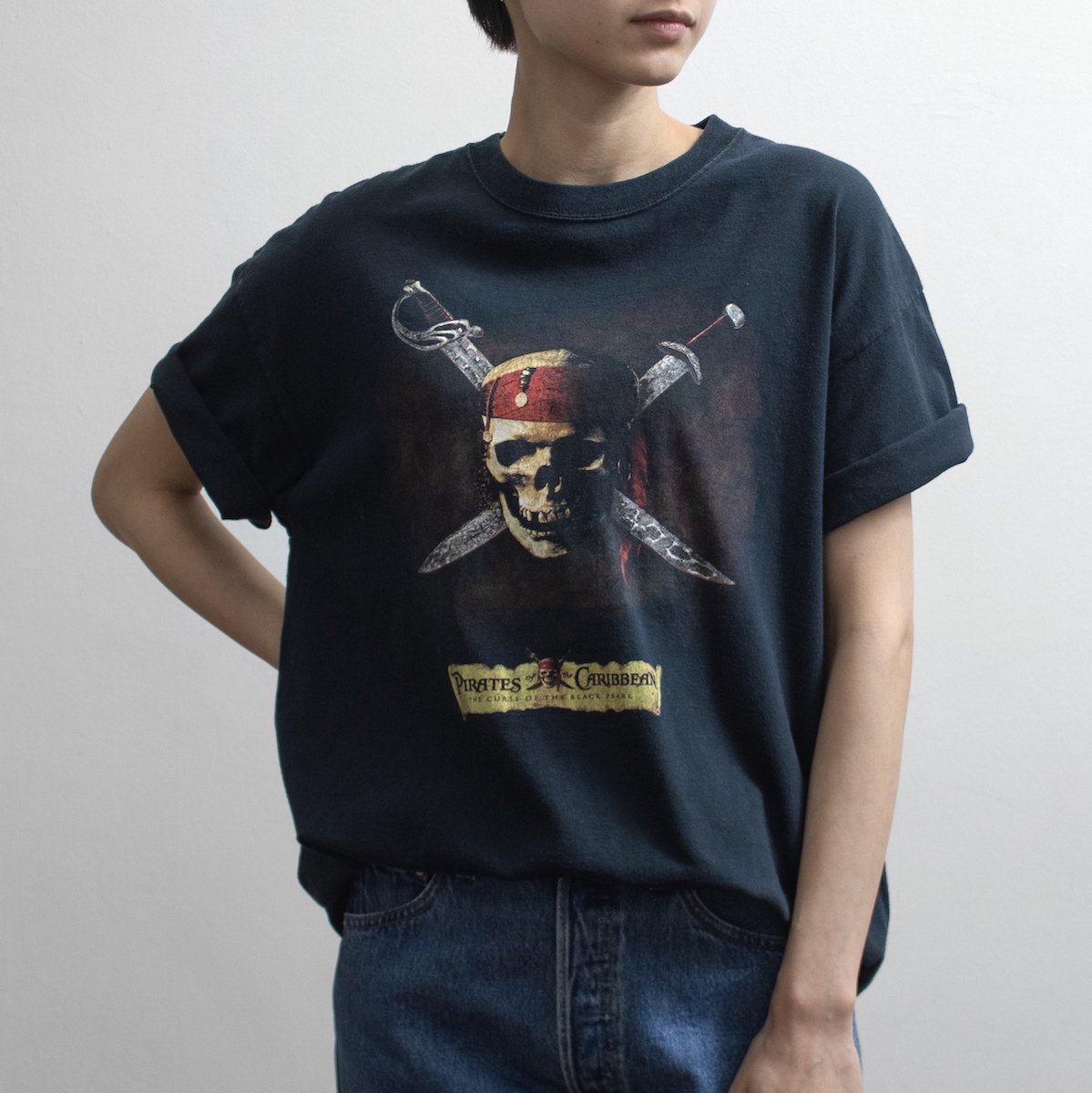 【激レア】カリブの海賊　ヴィンテージTシャツ