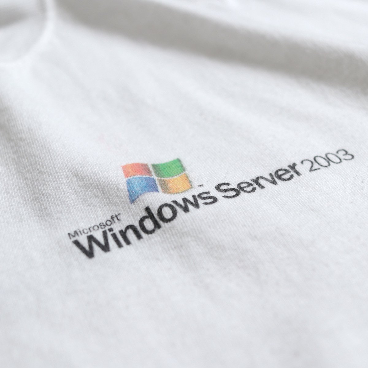 レディース] 03' ビッグサイズ Microsoft Windows Tシャツ ホワイト ...